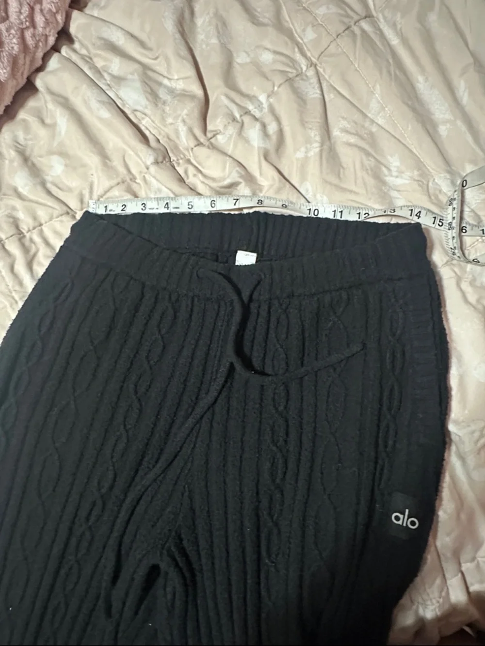 Alo cable knit set